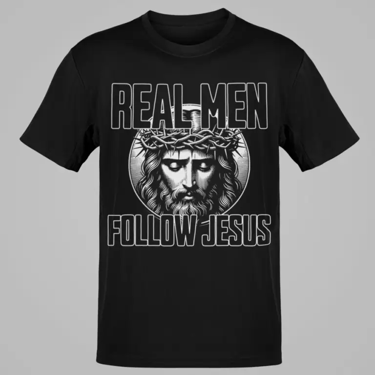 real men follow Jesus