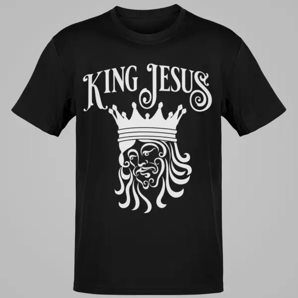 King Jesus Crowned Lord Of Lords Religious Christian Faith