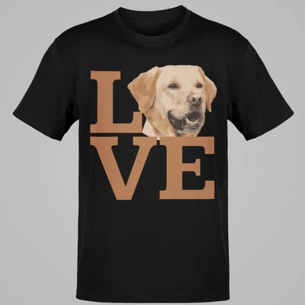 Love Yellow Lab Dog Lovers Design Pet Owners