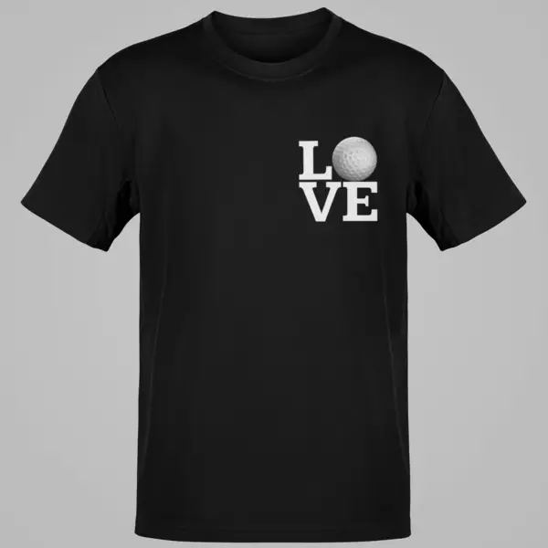 Love Golf Tee for Passionate Enthusiasts and Players