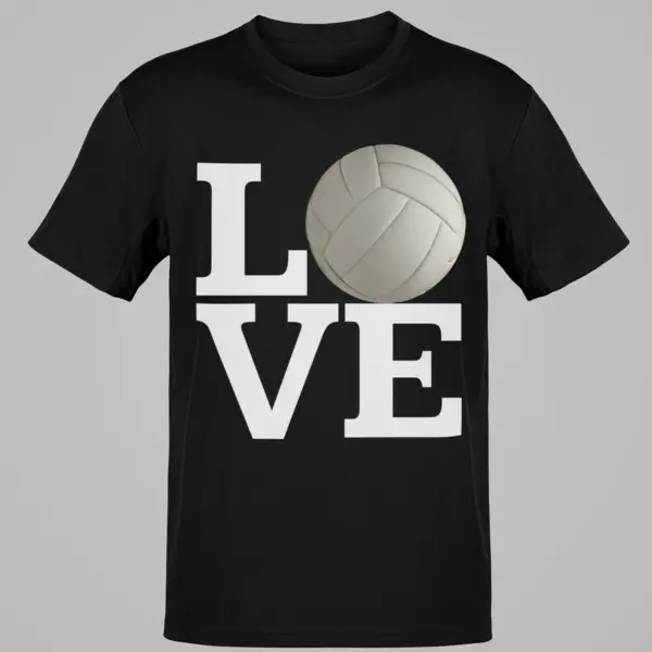 LOVE Volleyball / Sports Fan Graphic Tee