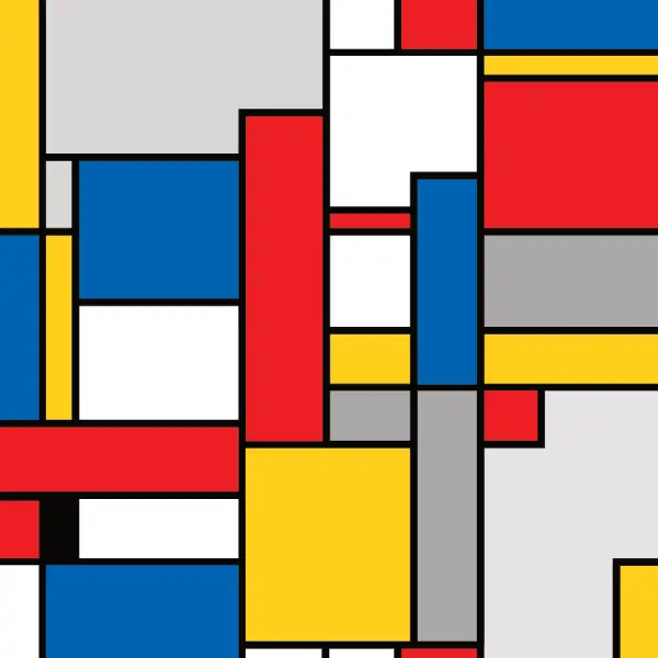 mondrian inspired