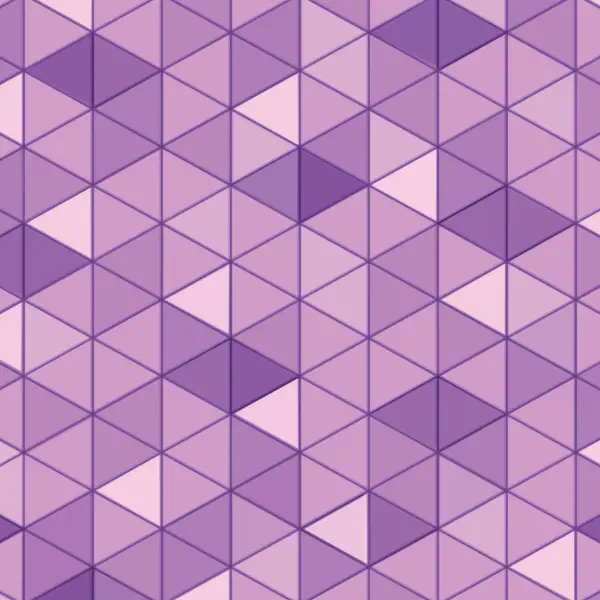 neatly divided purple triangles