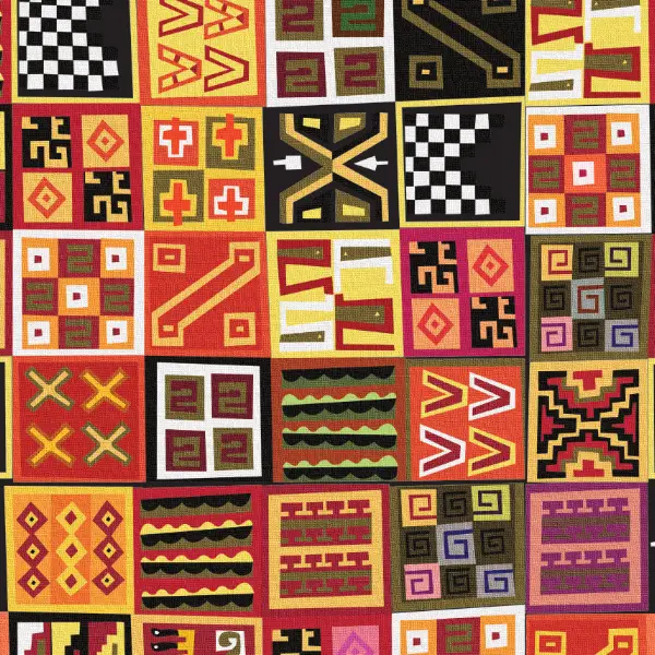 tribal quilt