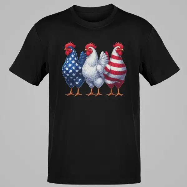 4th of july chickens